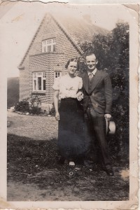 Edith og Gunnar i pinsen 1936