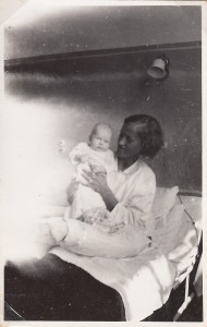 Edith og Rita på Usserød Sygehus sommeren 1938